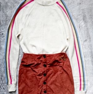 Rainbow stripped sweater